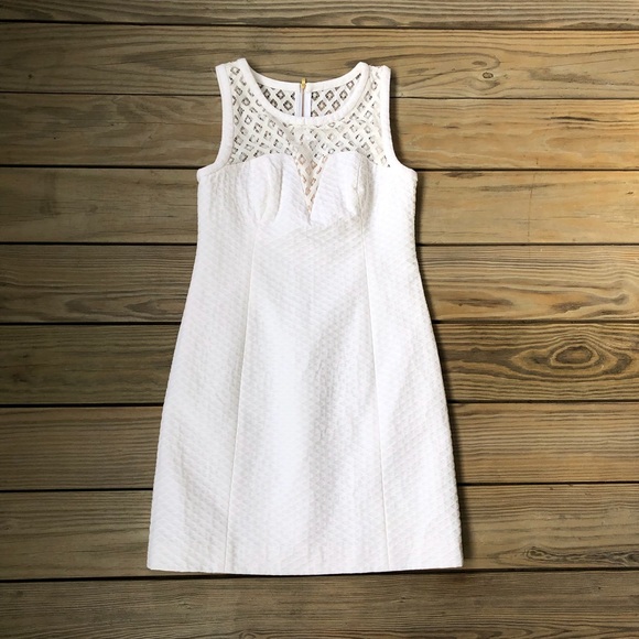 Lilly Pulitzer Dresses & Skirts - Lilly Pulitzer Vandalia Shift Dress With Lace Yoke